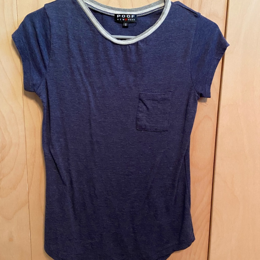 Navy blue T-shirt